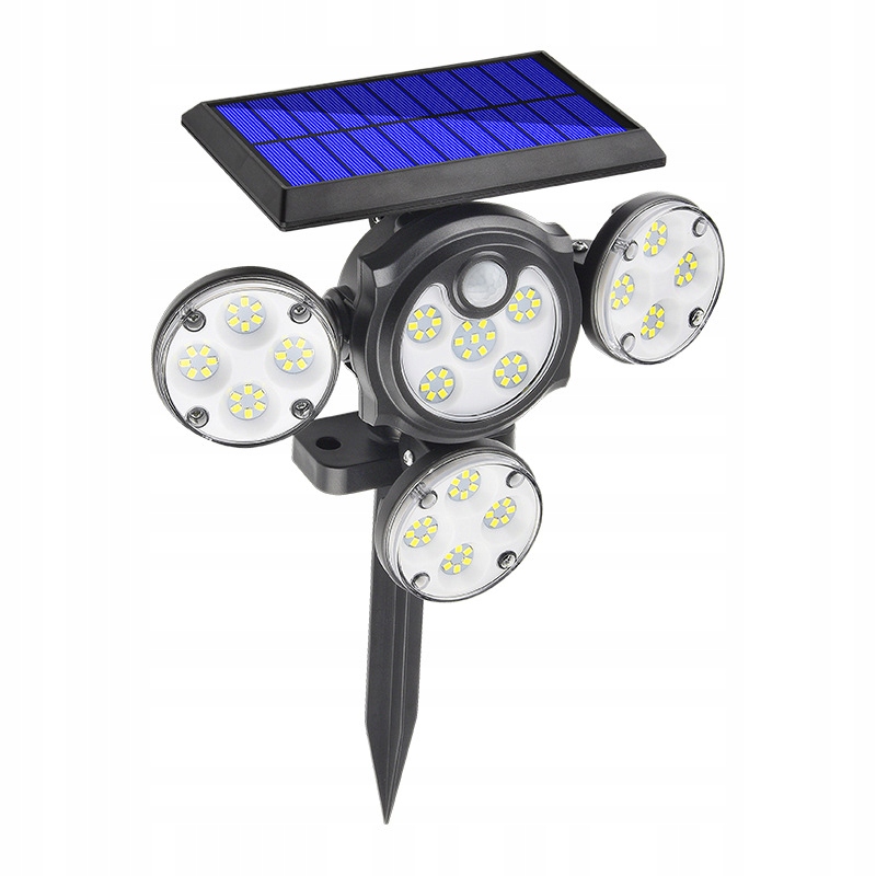 Zápustná solárna lampa GHH čierna 28 cm 1 ks.